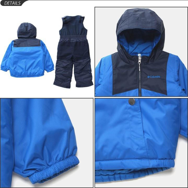 キッズ スノーウェア リバーシブルジャケット カバーオール 男の子