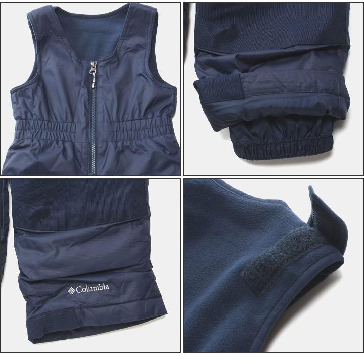 キッズ スノーウェア リバーシブルジャケット カバーオール 男の子