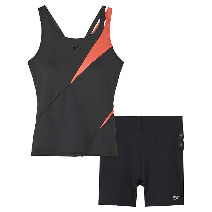 speedo（スピード） レディース フィットネス水着 カップ付 ディアゴナ