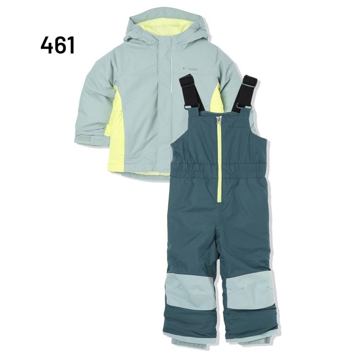 Columbia キッズ スノーウェア 3T(100cm) Columbia（コロンビア） キッズ トドラー用 スノーウェア 上下セット