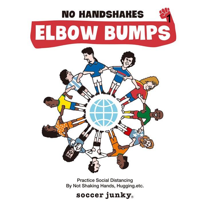 半袖tシャツ メンズ サッカージャンキー Soccer Junky Elbow Bumps S S Tee スポーツ カジュアル ウェア プリントt フットボール Jerry Sj304 Sj304 World Wide Market 通販 Yahoo ショッピング
