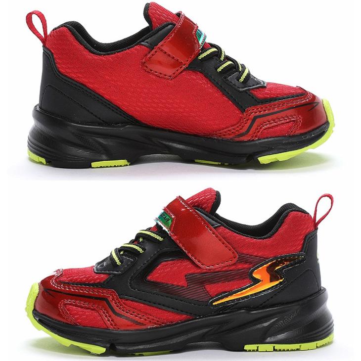 WHIZ ムーンスター キッズ スニーカー 16-23cm 幅広3E 男の子 スーパー