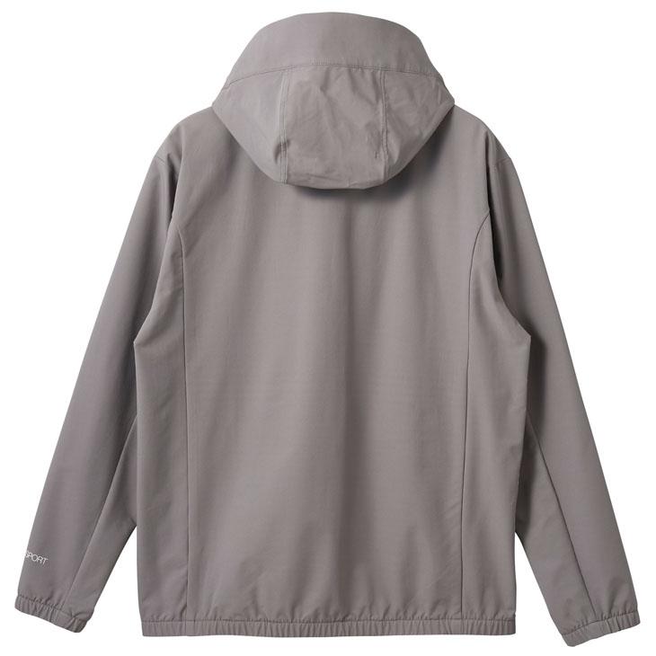 DESCENTE フード付きジャケット M グレー DESCENTE（デサント） ジャージー ジャケット メンズ DESCENTE