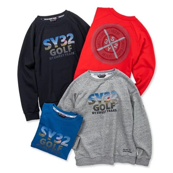 ★専用★SY32 BY SWEET YEARS ゴルフ 長袖シャツ SY32 by SWEET YEARS スウィートイヤーズ 長袖 スウェットシャツ