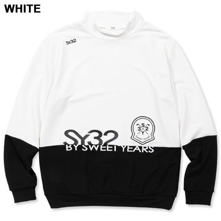 ◆新品現品限り◆SY32 モックネック長袖シャツ SY32 by SWEET YEARS スウィートイヤーズ 長袖 モックネック