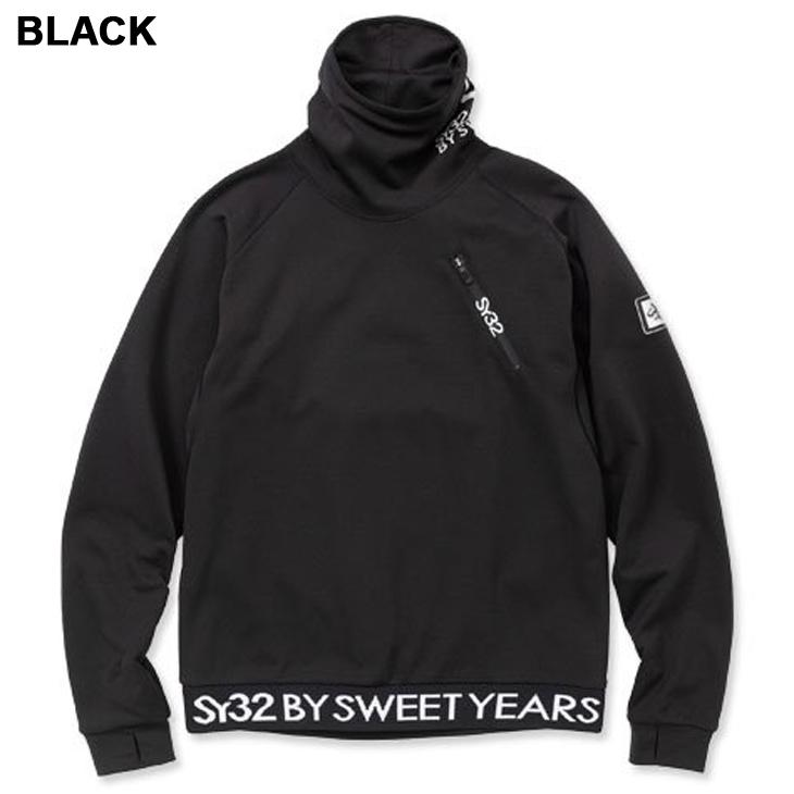 SY32 by SWEET YEARS GOLF メンズ ハイネック 長袖シャツ スウィート