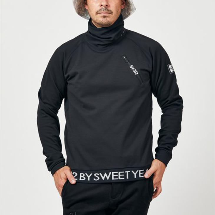 SY32 by SWEET YEARS GOLF メンズ ハイネック 長袖シャツ スウィート