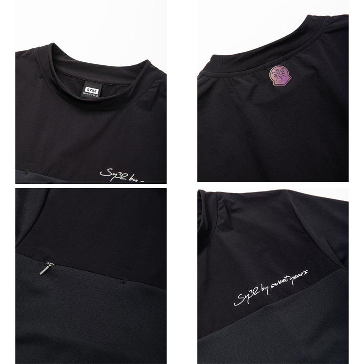 sy32 by sweet years 半袖 モックネックシャツ サイズL SYG JQ LOGO BORDER MOCK｜MEN'S - 【公式】SY32 by SWEET YEARS