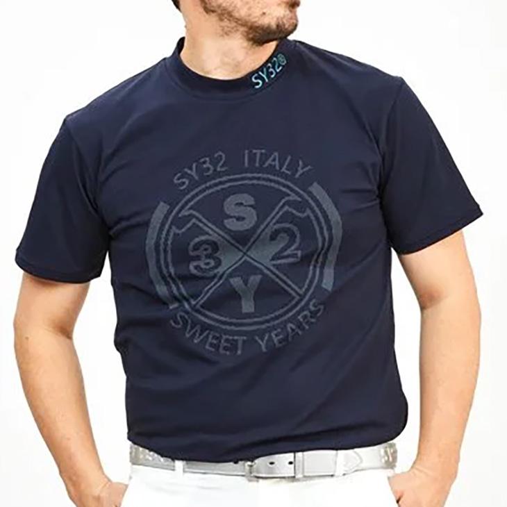 SY32 by SWEET YEARS スウィートイヤーズ メンズ 半袖シャツ ゴルフ