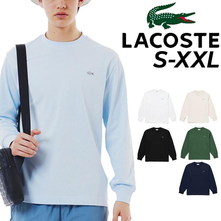 LACOSTE ラコステ ヘリテージワッペンラガーシャツ 長袖 メンズL