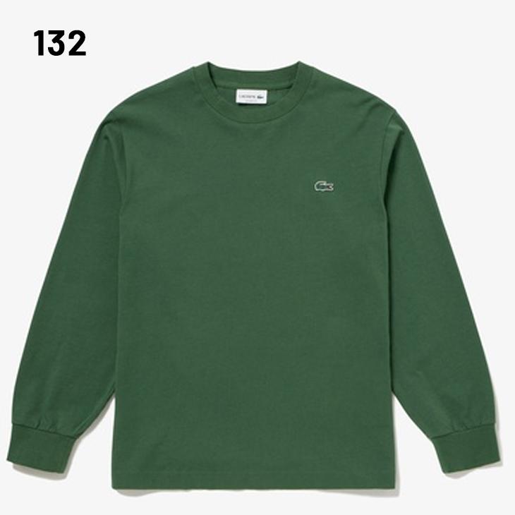 LACOSTE ラコステ 長袖 Tシャツ ベーシック 無地 ロンT ワン