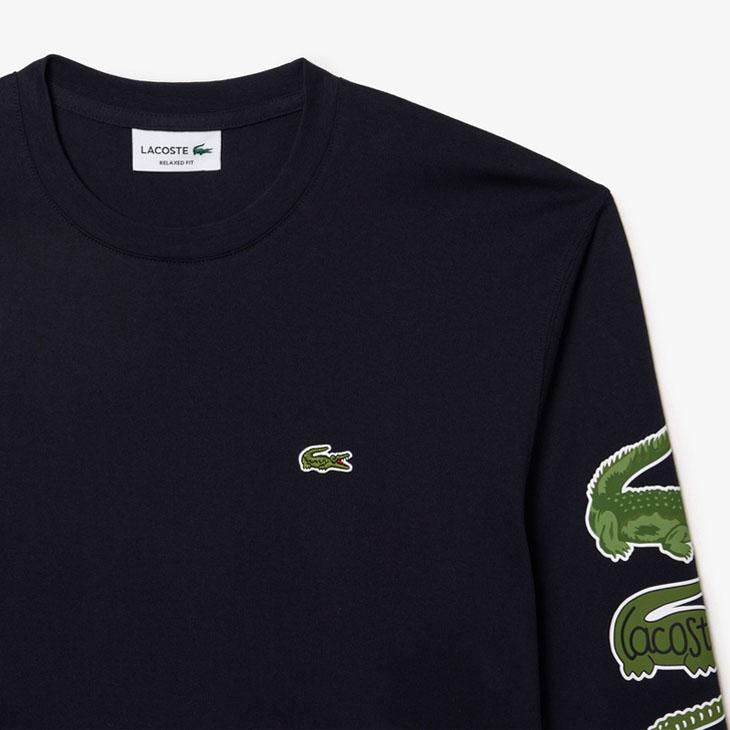 LACOSTE（ラコステ） 長袖Tシャツ メンズ タイムライン クロック
