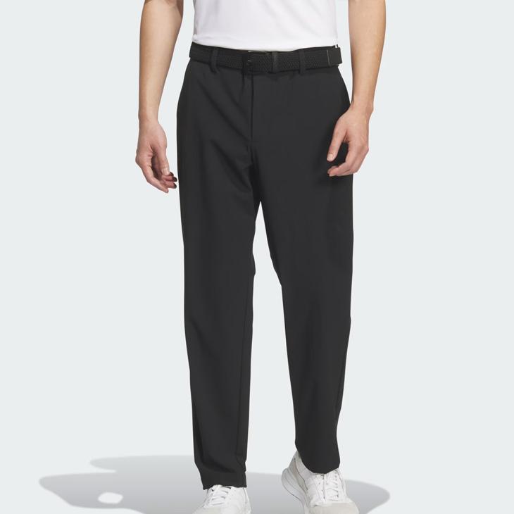 【88】春夏 定価14,960円 アディダス ゴルフ ワイドアンクル パンツ 黒 adidas（アディダス） ゴルフパンツ 9分丈 メンズ 76cm 79cm 82cm 85cm