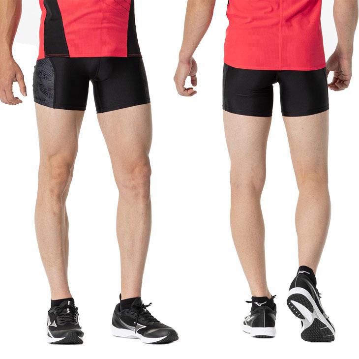H*u様 Mizuno 陸上用ユニフォーム　シャツ、ショートタイツセット　メンズ H*u様 Mizuno 陸上用ユニフォーム シャツ、ショートタイツセット