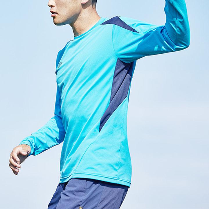 umbro（アンブロ） 長袖 Tシャツ メンズ レディース アンブロ/吸汗
