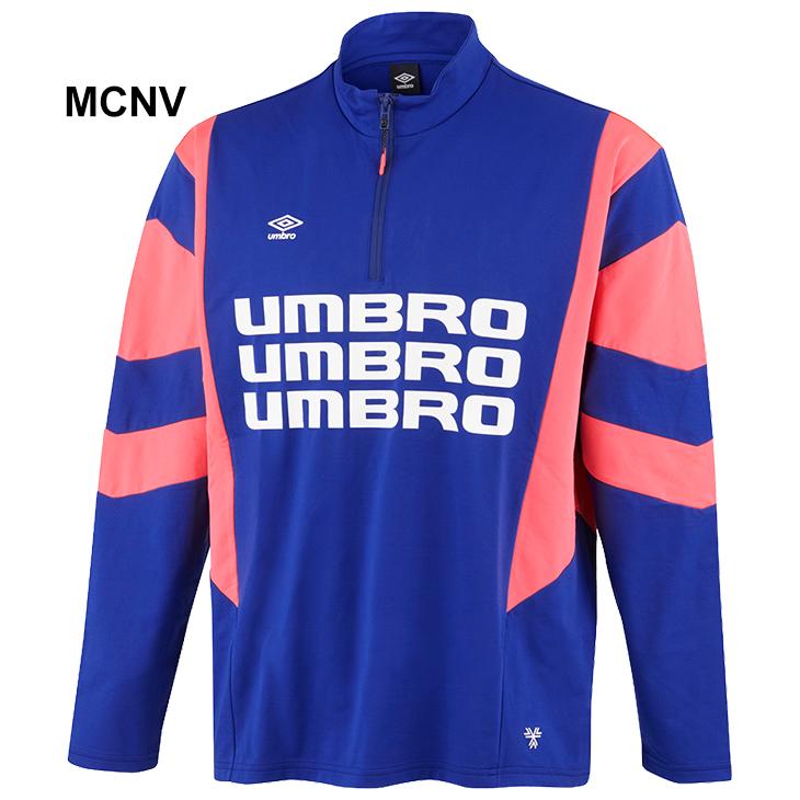 umbro（アンブロ） ジャージ メンズ ハーフジップシャツ THE THIRD by
