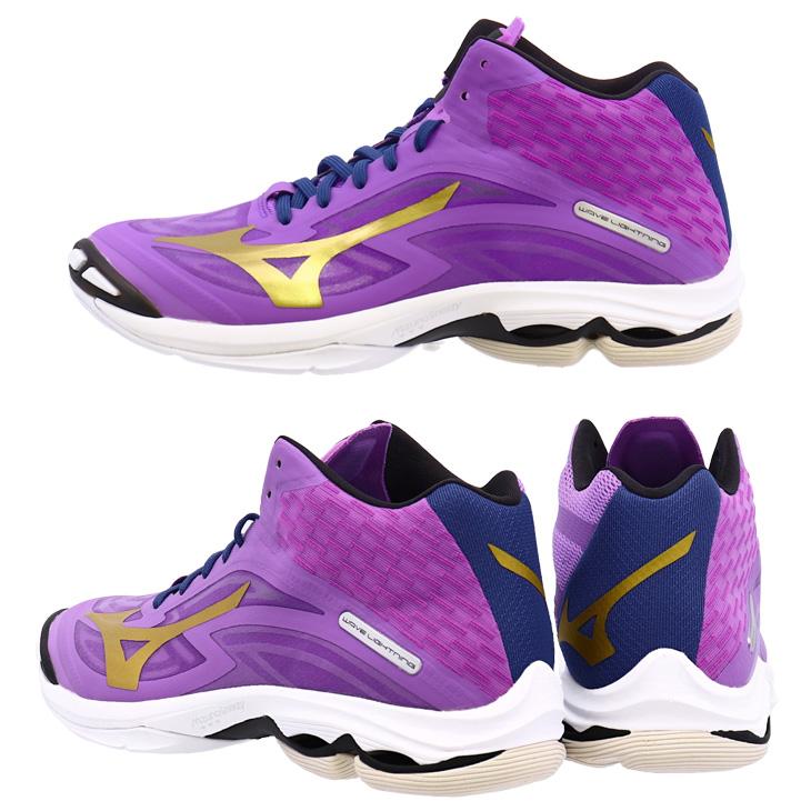 ミズノ バレーボールシューズ 2E相当 ミッドカット 当店オリジナルカラー 全7色 メンズ レディース mizuno WAVE LIGHTNING TYPE MID 別注カラー /V1GX231000｜w-w-m｜09