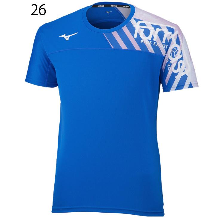 MIZUNO（ミズノ） 半袖 Tシャツ バレーボール スポーツウェア