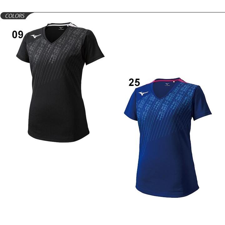 Tシャツ 半袖 プラクティスシャツ レディース mizuno ミズノ スポーツ