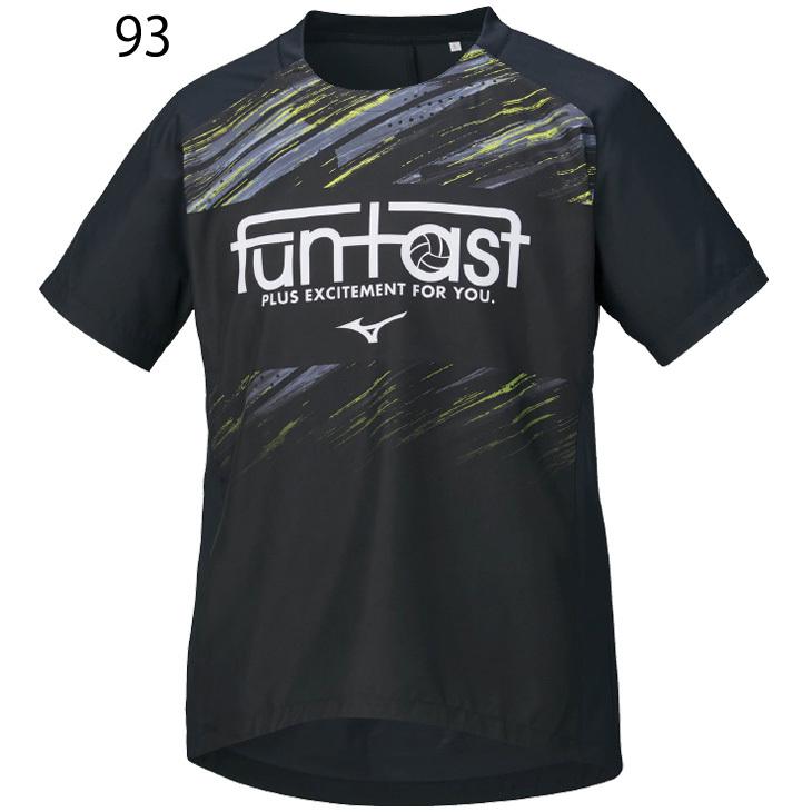 phiten  DESCENTE MIZUNO Tシャツ MIZUNO（ミズノ） ピステトップ 半袖 バレーボール メンズ レディース