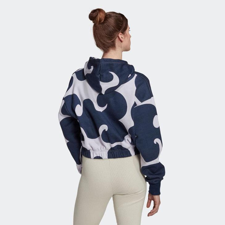 新品未使用　アディダス　マリメッコ　ジップアップパーカー　L　スウェット　靴下 adidas パーカー 裏起毛 スウェット レディース/adidas