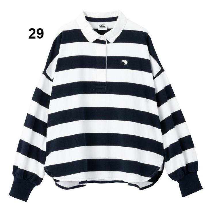 Canterbury ラガーシャツ Mサイズ　トレーナー Amazon | [カンタベリー] ラガーシャツ NZ STRIPE RUGBY JE