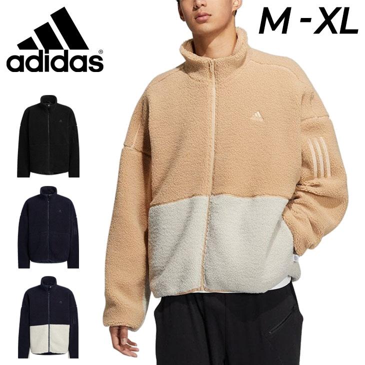 adidas（アディダス） ボアジャケット メンズ アウター アディダス