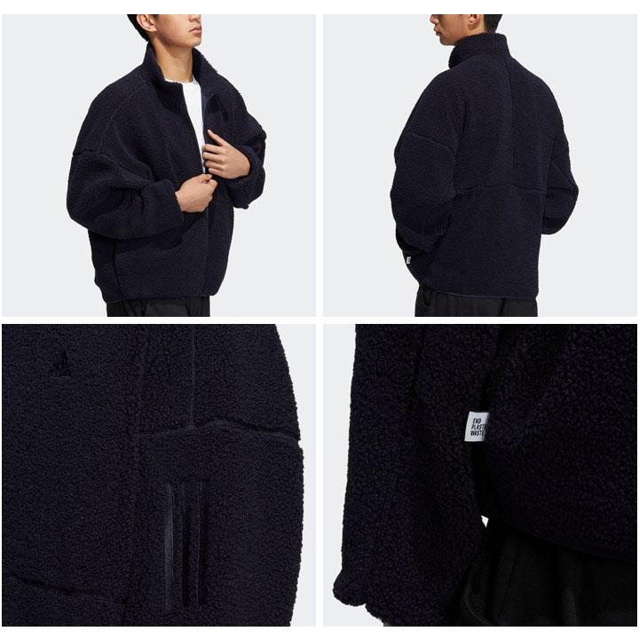 ジャケット・アウター w'_'wL adidas（アディダス） ボアジャケット メンズ アウター アディダス