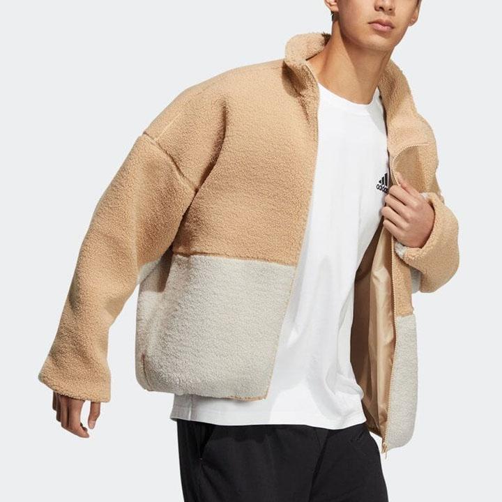 adidas（アディダス） ボアジャケット メンズ アウター アディダス