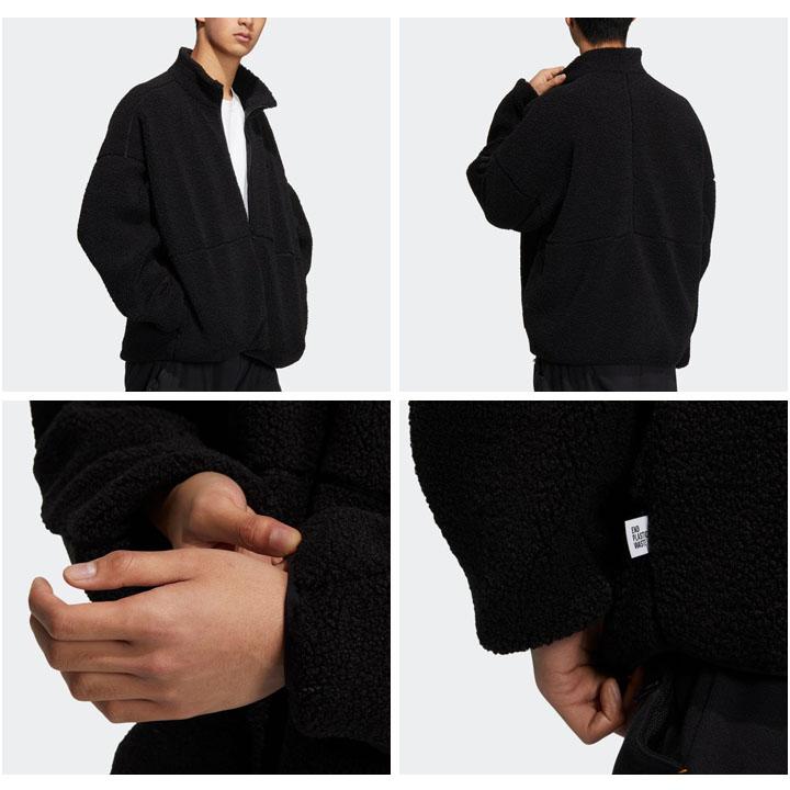 adidas（アディダス） ボアジャケット メンズ アウター アディダス