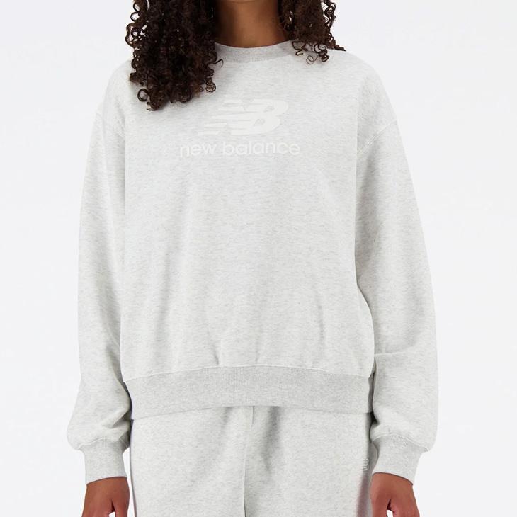 New Balance ニューバランス★長袖フリース スウェット/サイズ5/美品 Heather（ヘザー） ニューバランス スウェットシャツ レディース