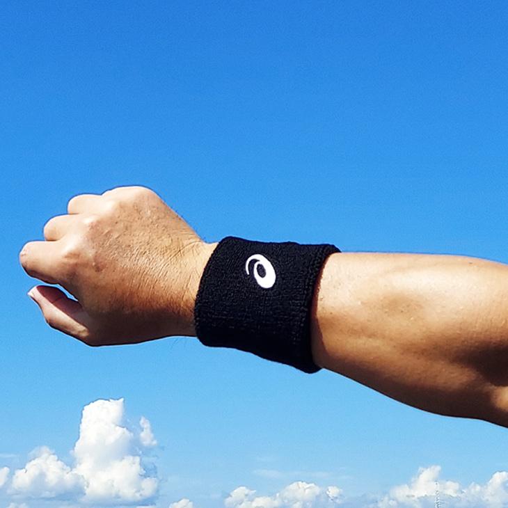 ASICS（アシックス） リストバンド メンズ レディース 1個入り タオル