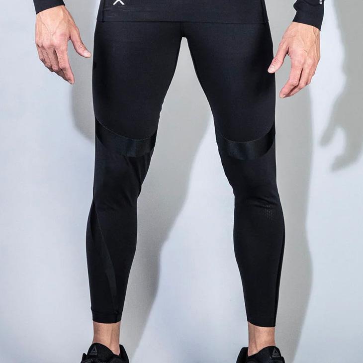 Virus メンズ ハーフロングタイツ コンプレッションフィット Virus メンズ ハーフロングタイツ コンプレッションフィット