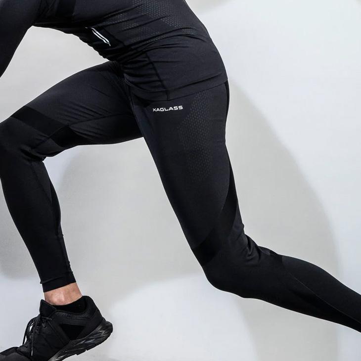 Virus メンズ ロングタイツ コンプレッションフィット Virus メンズ ロングタイツ コンプレッションフィット