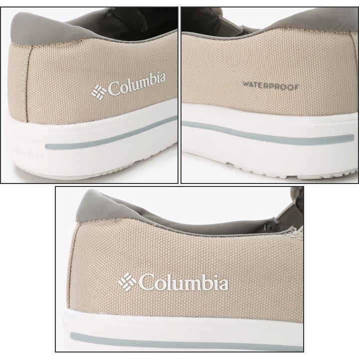 Columbia コロンビア 防水 スニーカー スリッポン メンズ