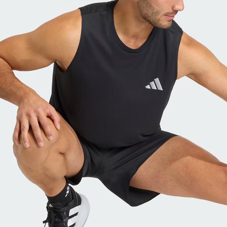 adidas（アディダス） ノースリーブシャツ メンズ adidas Run Ess Tank
