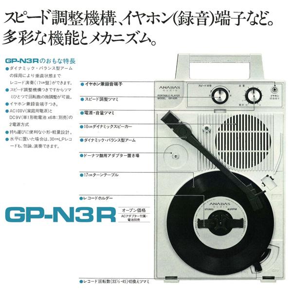 ANABAS（アナバス） レコードプレーヤー レトロ アンティーク