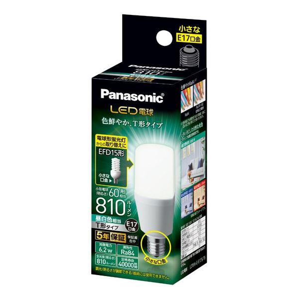 Panasonic（パナソニック） Panasonic LED電球 E17口金 T形タイプ 60形