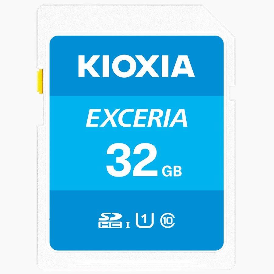 KIOXIA キオクシア SDメモリカード EXCERIA 32GB KCB-SD032GA｜w-yutori