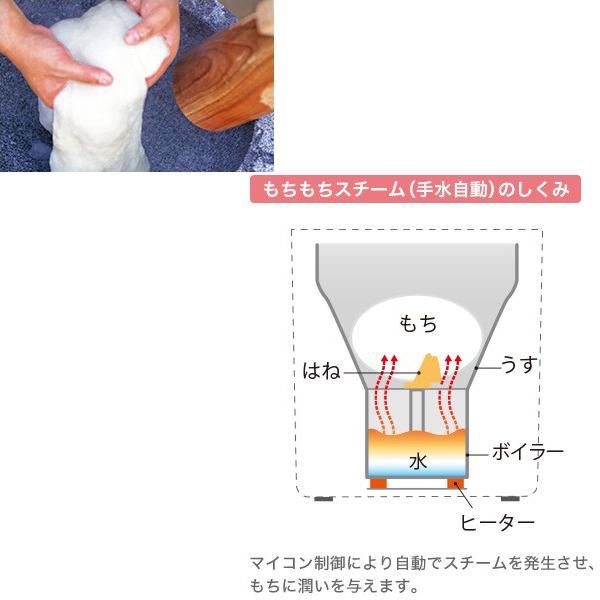 もちつき機 餅つき機 2合 から 1升用 1台4役 パンの発酵 もちっ子生地職人 PFC-M116 東芝 送料無料｜w-yutori｜04