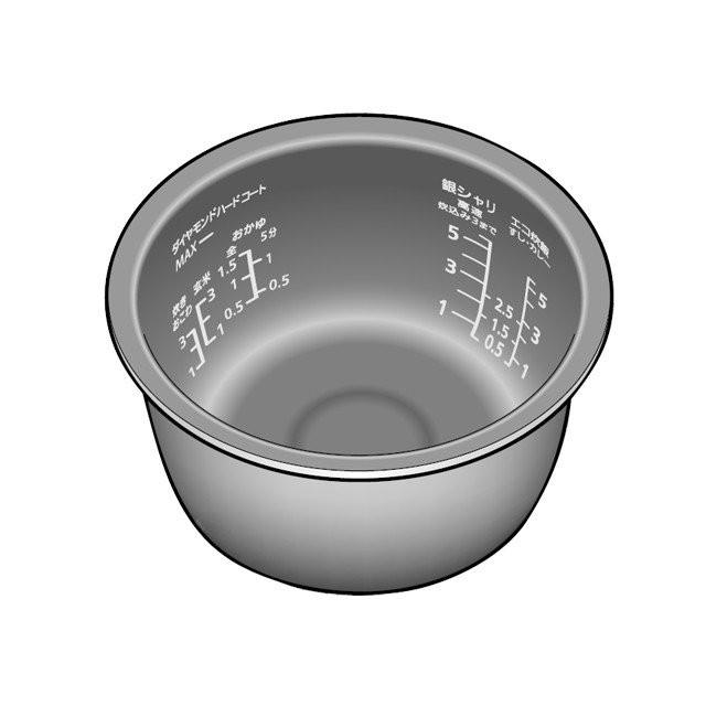 Panasonic  内釜　ARE50-K56 Panasonic（パナソニック） 炊飯器 内釜 ARE50-K56 : Web Shop ゆとり