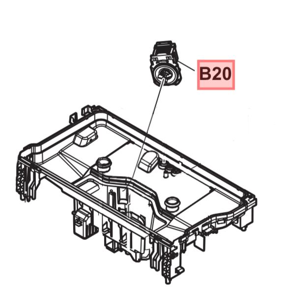 パナソニック 食洗機用 洗浄用ポンプ ANP8C-9L1 panasonic 食器洗い乾燥機 純正 正規品 交換 部品 パーツ 新品 ANP8C-9L0 の代替品