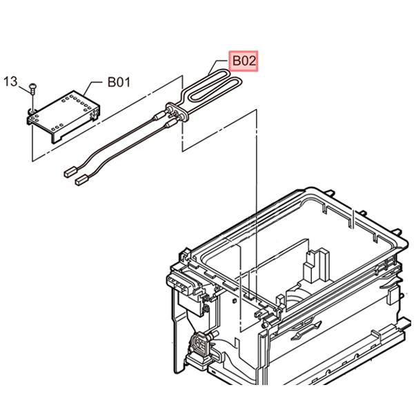Panasonic（パナソニック） 食洗機用 ヒーター ANP13C-5Z0 panasonic