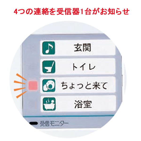 Panasonic（パナソニック） 小電力型ワイヤレスコール卓上受信器 受信4