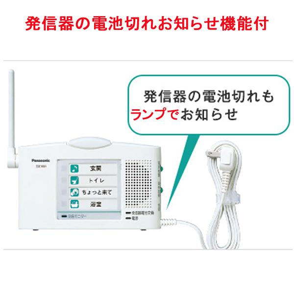 Panasonic（パナソニック） 小電力型ワイヤレスコール卓上受信器 受信4