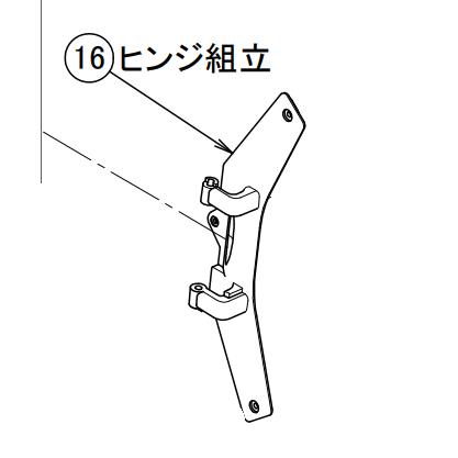 Mizbaさん専用　洗濯機部品 TOSHIBA 東芝 洗濯機 洗濯機用 ヒンジ組立 部品番号：42019432 返品