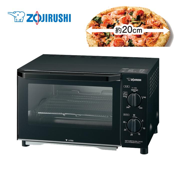 象印（ZOJIRUSHI） オーブントースター 黒 2枚焼き トースター 2枚