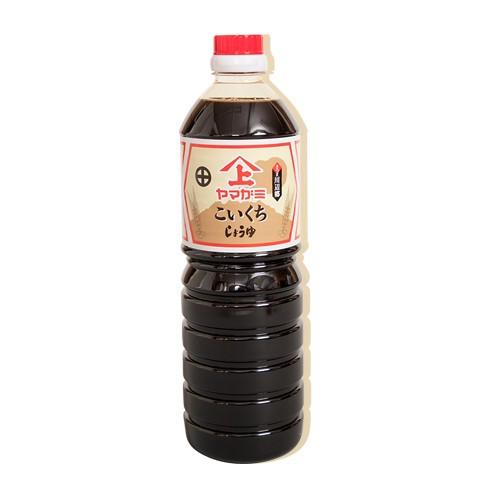 鹿児島 九州 こいくちしょうゆ 濃口 甘口 ヤマガミ 1000ml 6本セット 上原産業 お土産｜w-yutori｜02