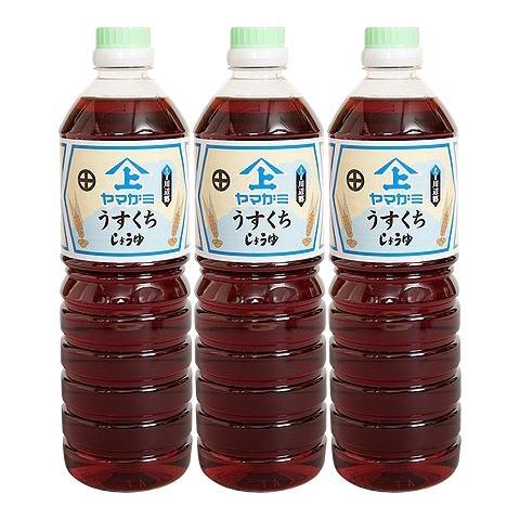 薄口醤油 鹿児島 九州 うすくちしょうゆ 薄口 淡口醤油 ヤマガミ