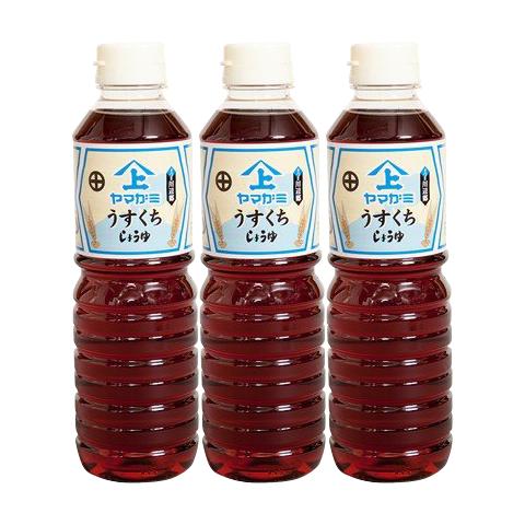 薄口醤油 鹿児島 九州 うすくちしょうゆ 薄口 淡口醤油 ヤマガミ 500ml